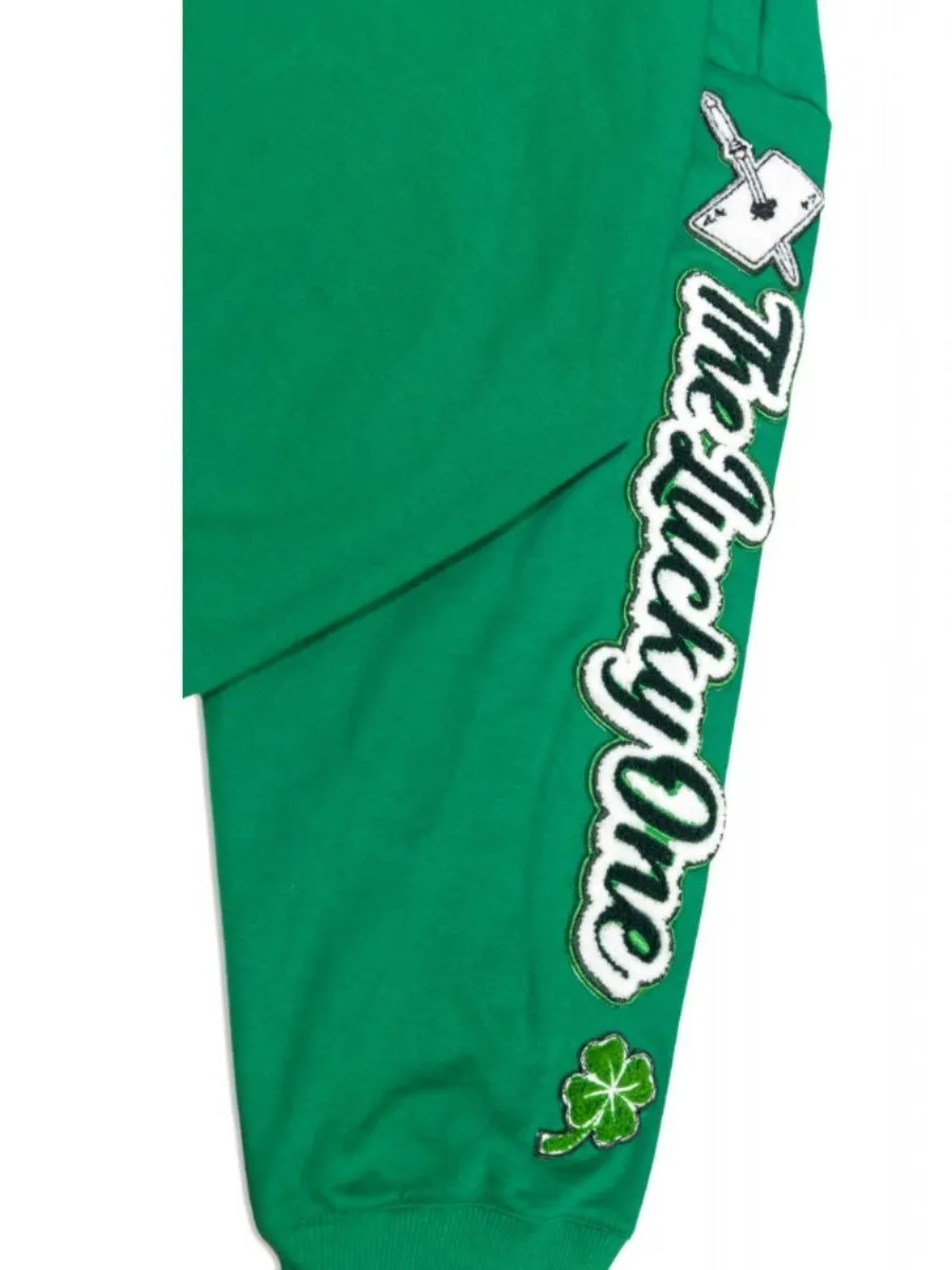 TZ WORLDWIDE Men HOODIE TZ LUCKY GREEN