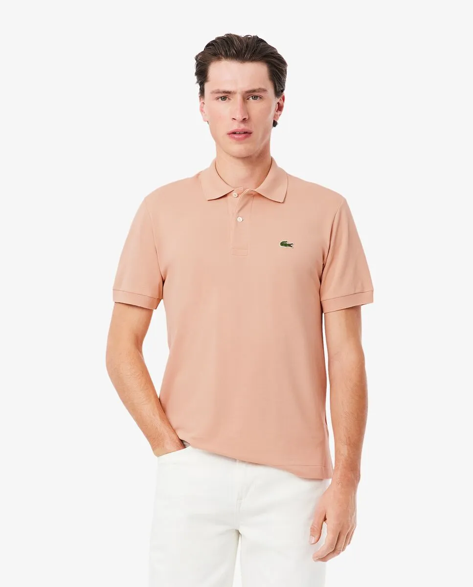LACOSTE Classic Fit L.12.12 LIGHT Piqu  Polo Shirt Beige