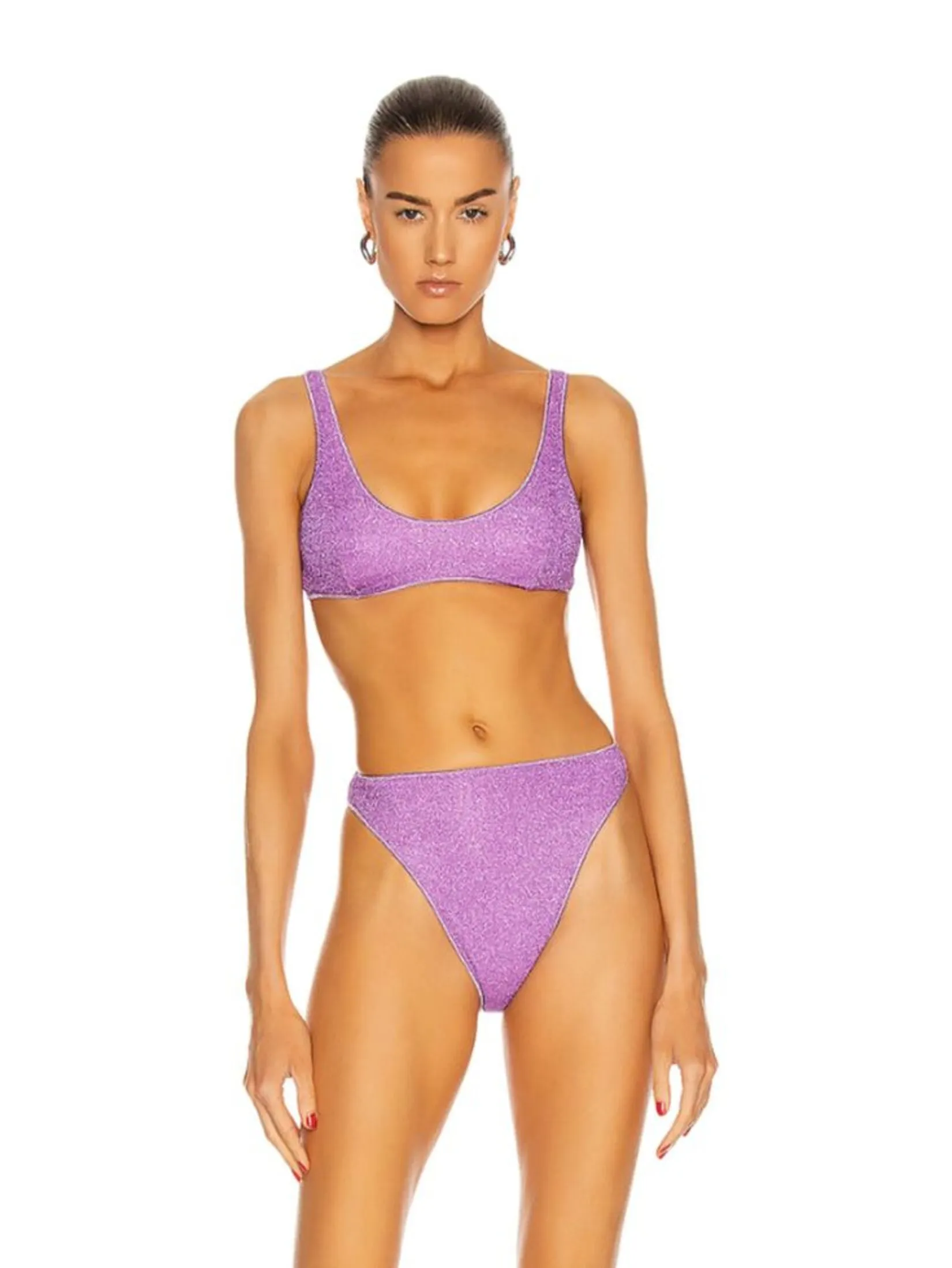 OSEREE SPORTY BRA  90 BOTTOM IN LILAC