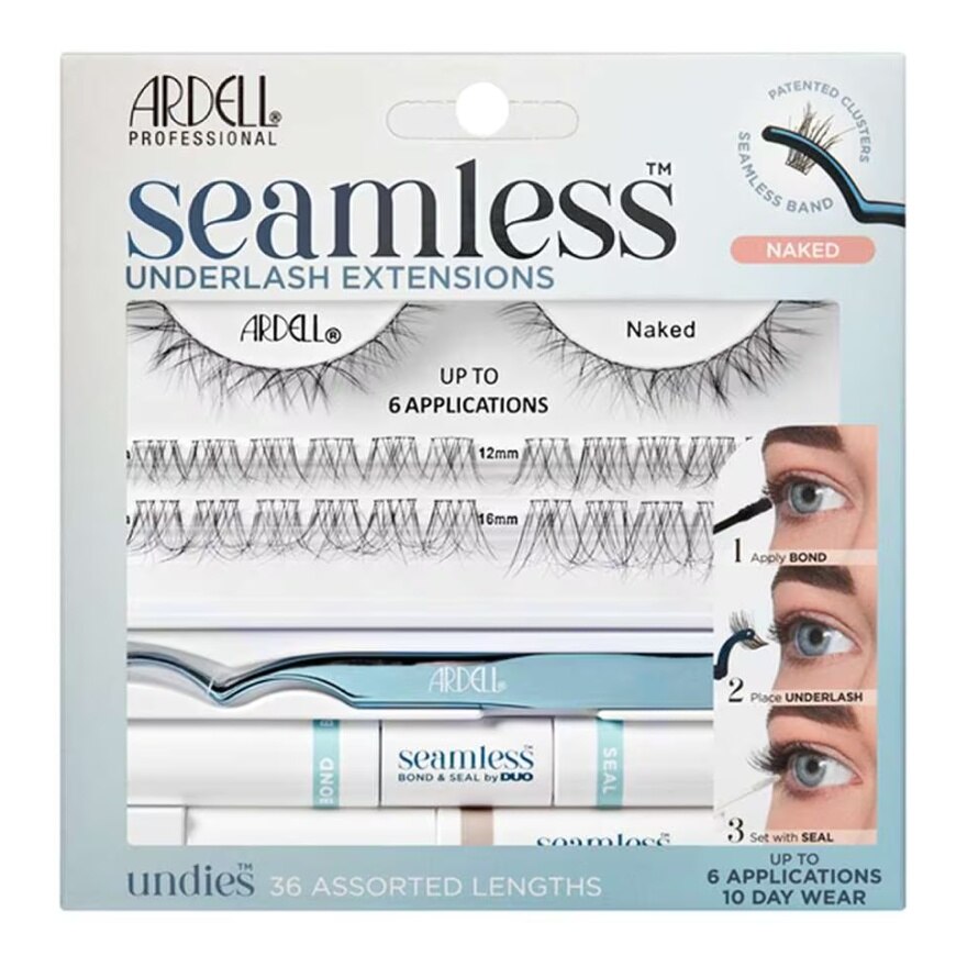 Ardell Seamless Underlash Extensions Naked Kit 36pcs. - Black