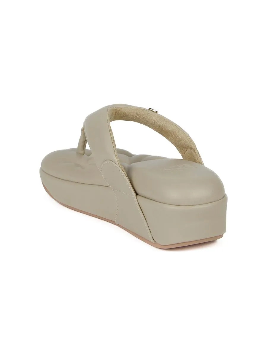 SHU WOMEN  SOFASHOES 2.5" CLASSIC THONGS - NUDE