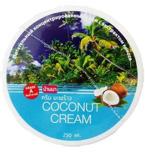 Крем для тела с кокосовым маслом Banna 250 мл