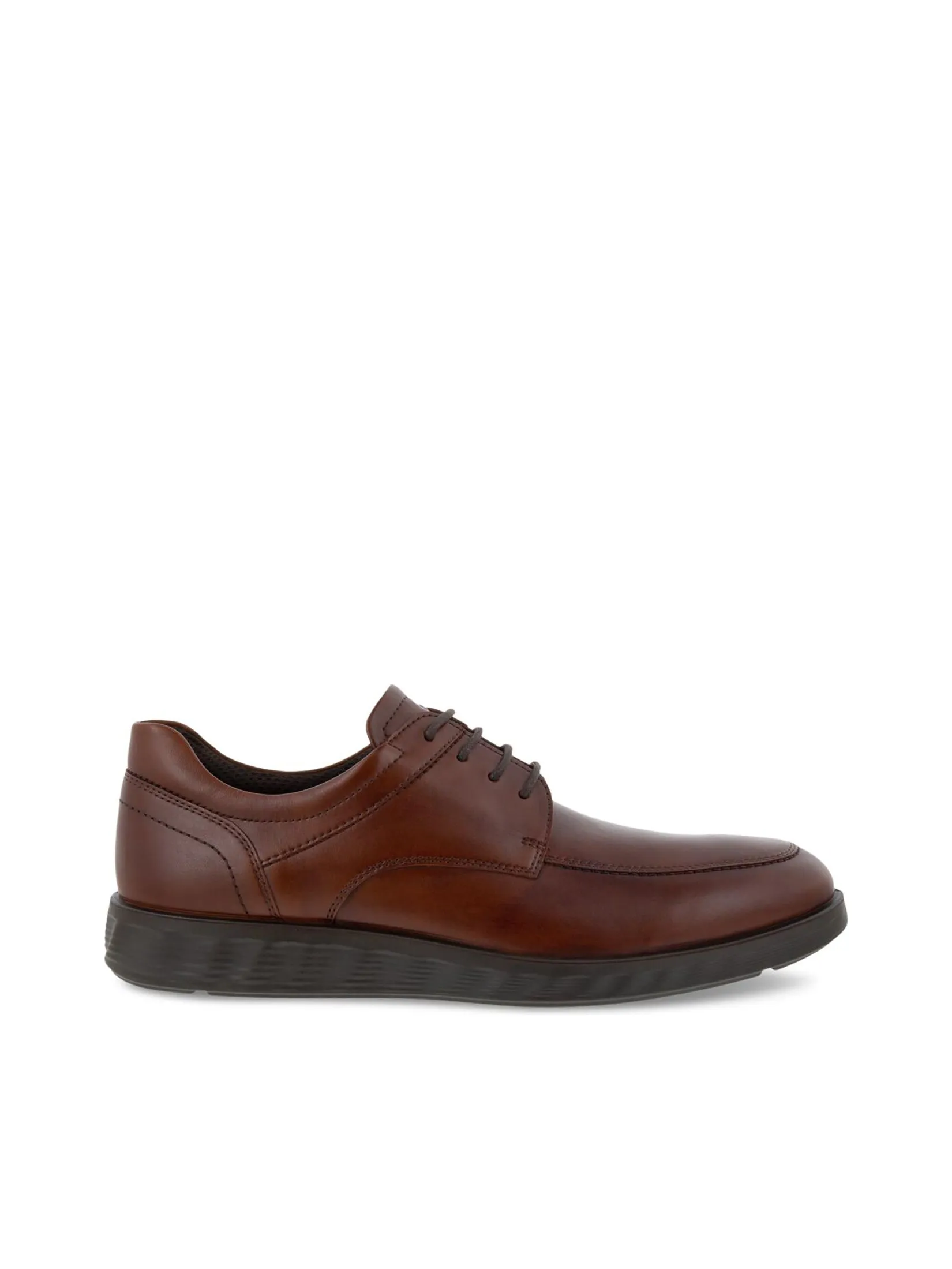 ECCO Men Leather Shoes Lite Hybrid Cognac