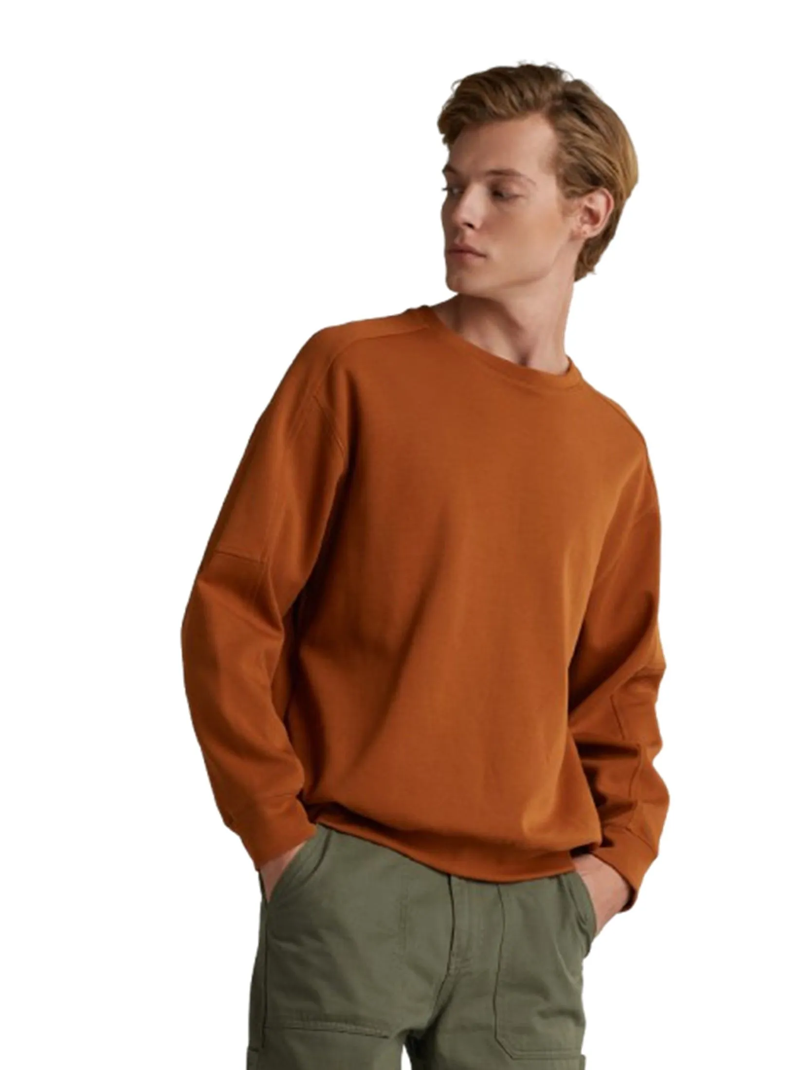 MC JEANS Sweater Men Orange