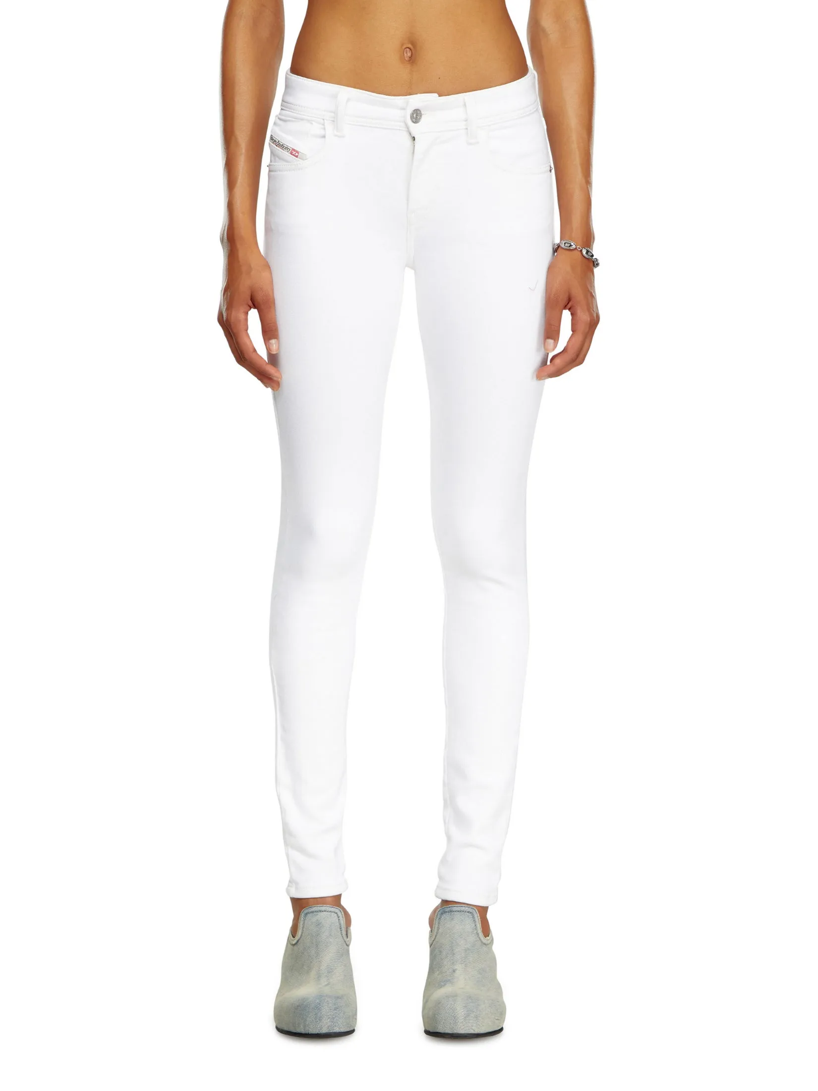 DIESEL Jeans Pants Women 2017 SLANDY L.30 TROUSERS Size - 32 EU