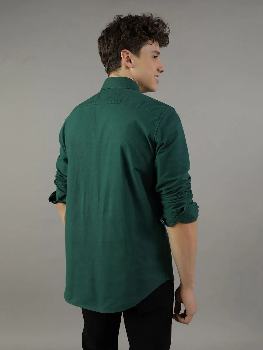 AMERICAN EAGLE MEN INT SF BTD PC DYE OXFORD W EAGLE 137 TEA TREE