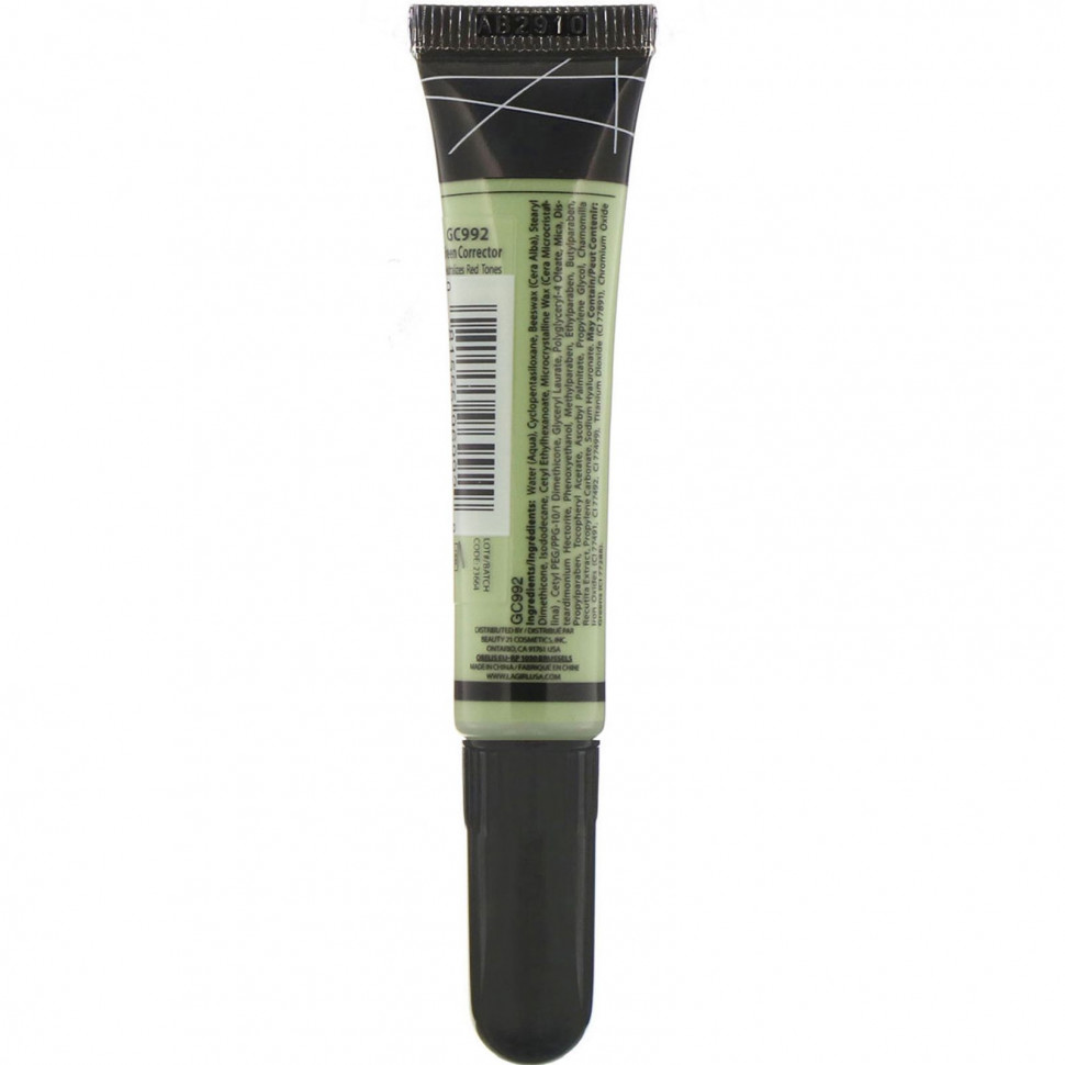 L.A. Girl, Консилер Pro Conceal HD Concealer, зеленый корректор, 8 г