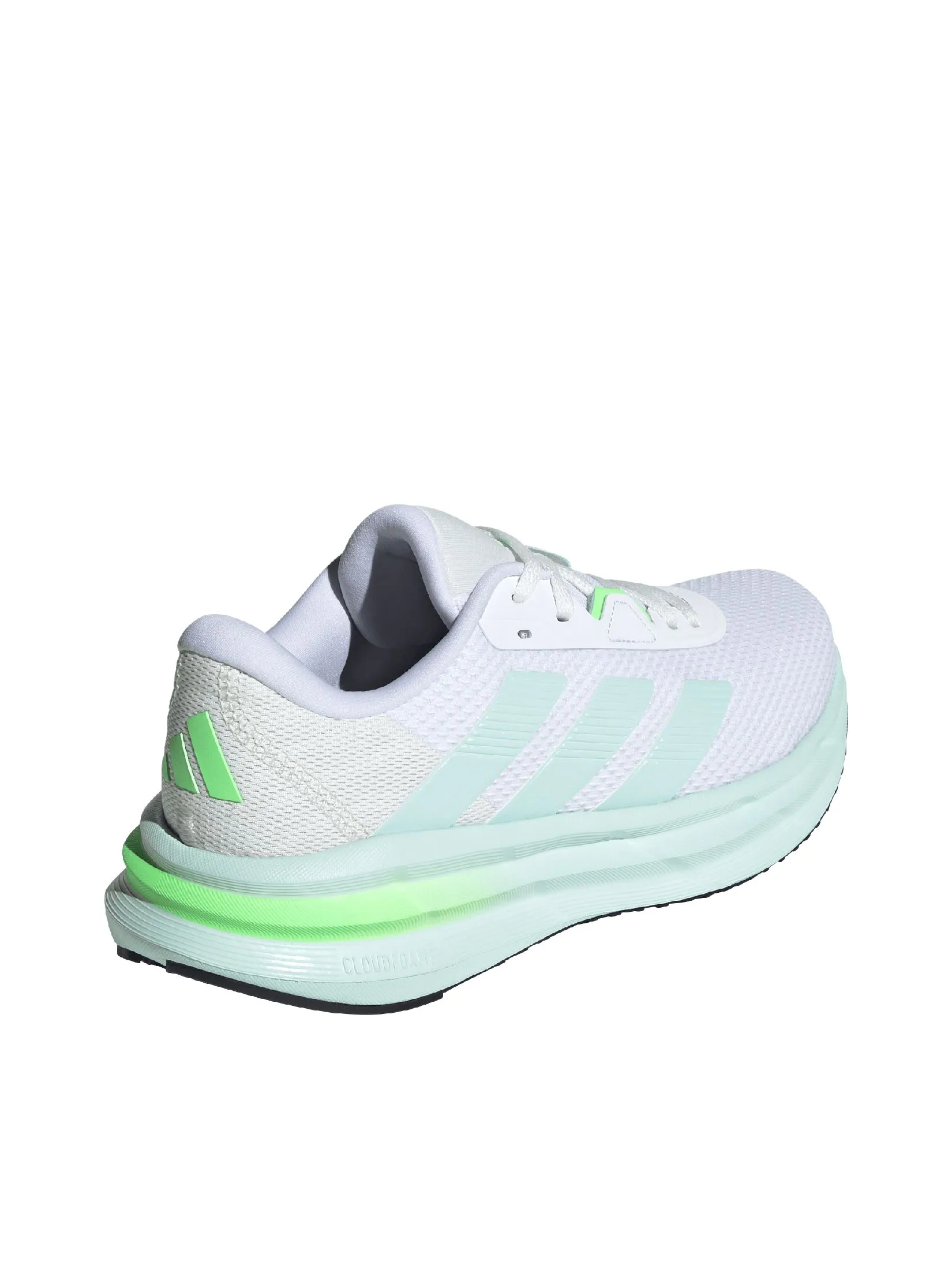 ADIDAS Women Running Shoes Galaxy 7 JQ2610 White / Ftwr White / Lime Burst / Halo Mint