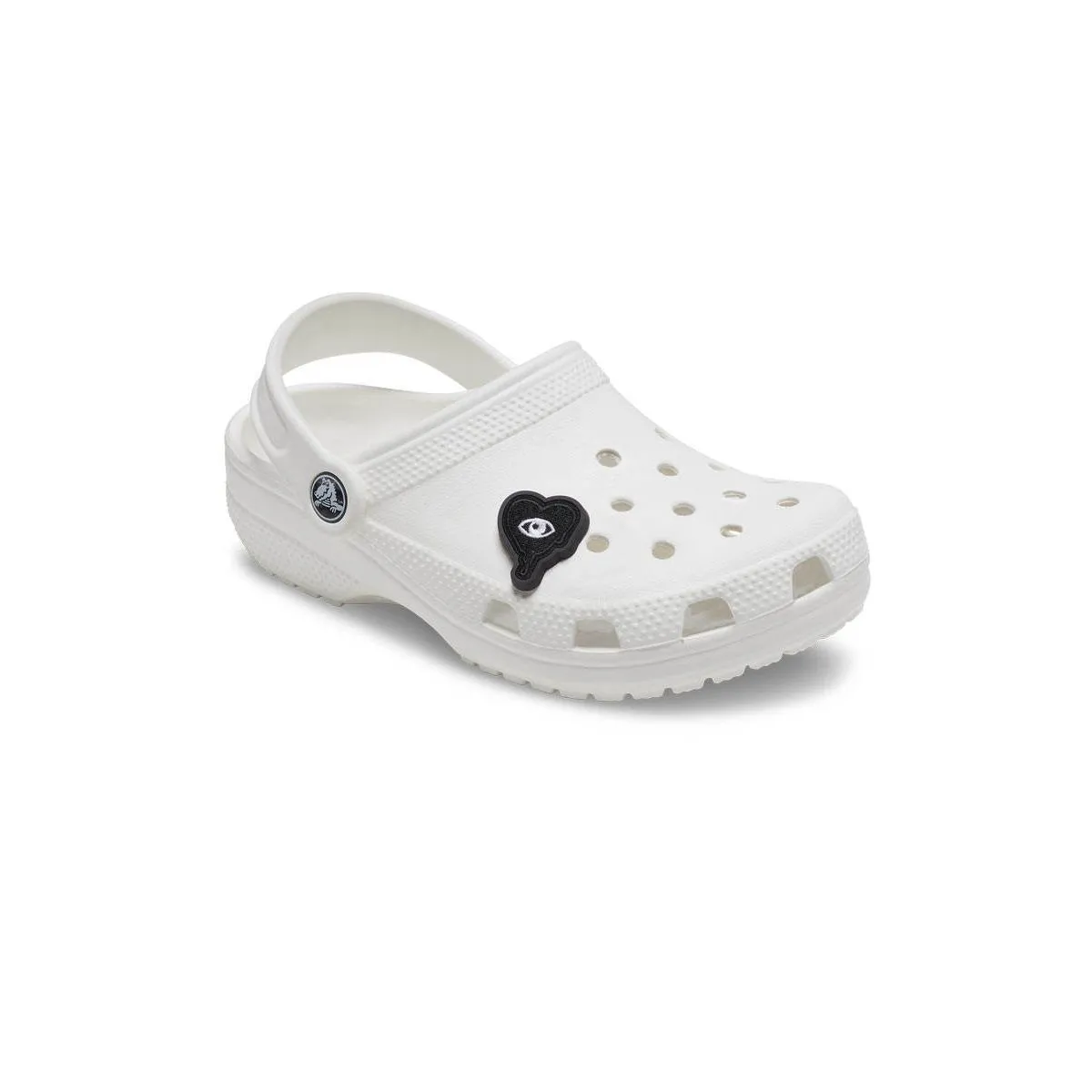 CROCS Jibbitz Shoes Charm Dripping Black Heart Patch Multi Color - CR024AC433DLTH