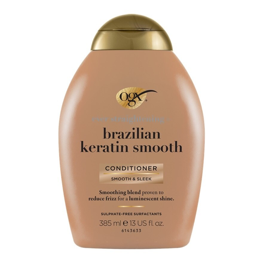 OGX Conditioner Ever Straightening + Brazilian Keratin Smooth 385 Ml.