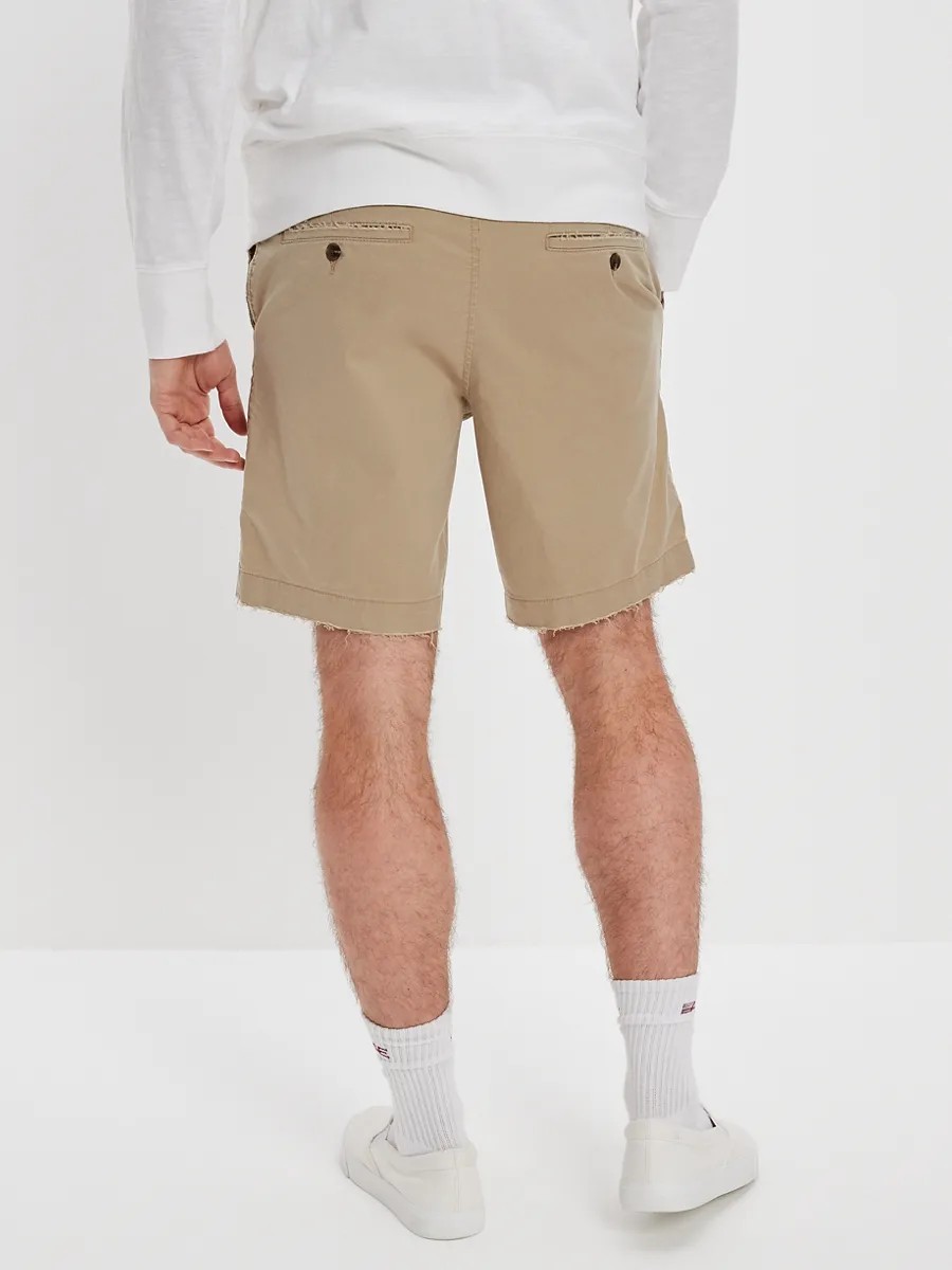 AMERICAN EAGLE MEN 7336 P/D LIVED IN KHAKI SHORT 9 IN 212 KHAKI