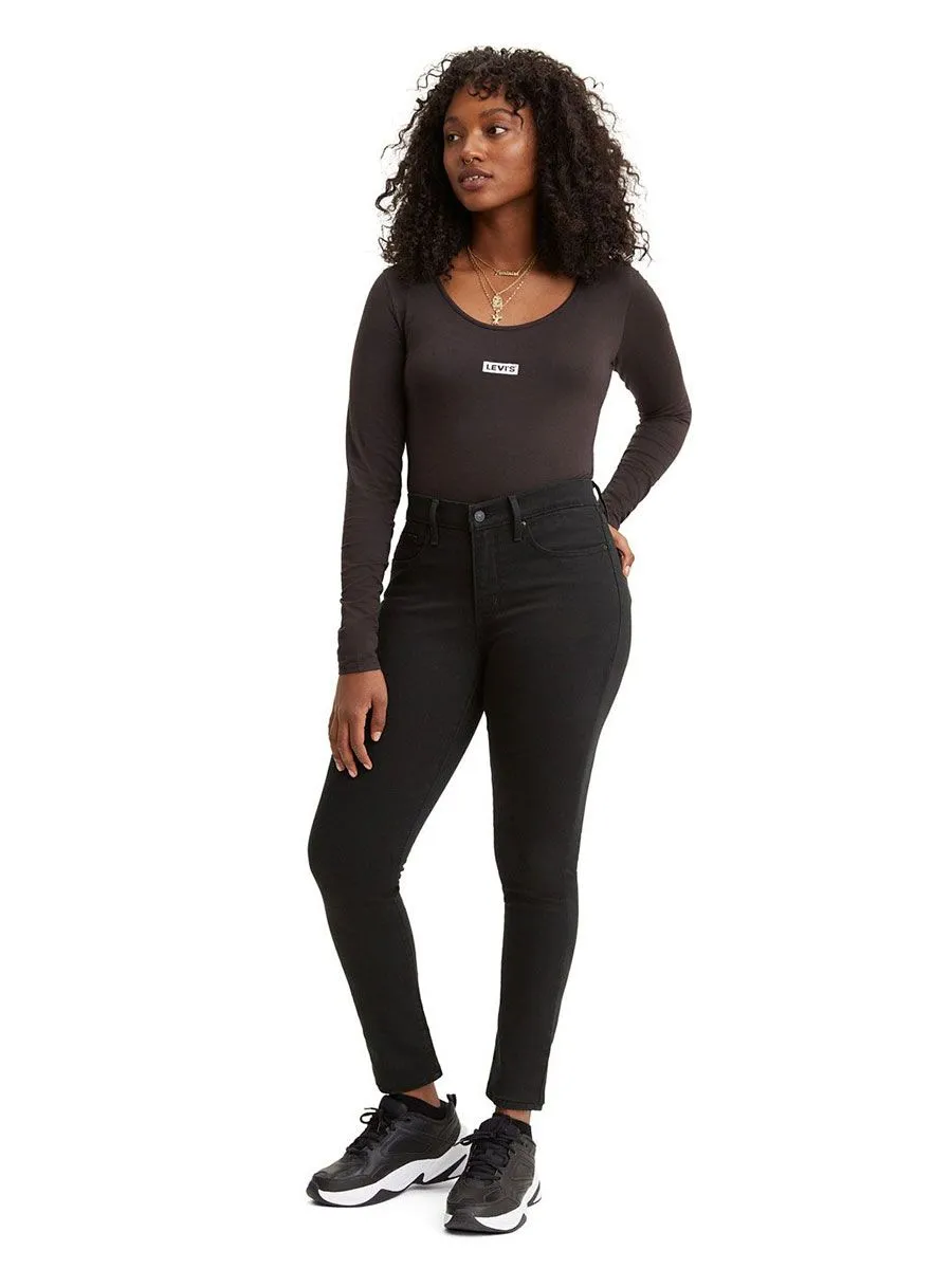 LEVI'S 311 Shaping Skinny Jeans 196260000 Soft Black Size - 24/30