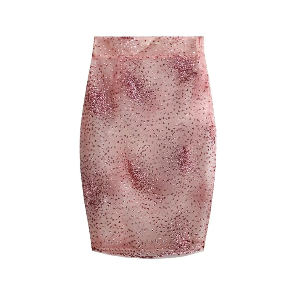 ICONIC Pink STUNNING SKIRT Model STUNNING5952