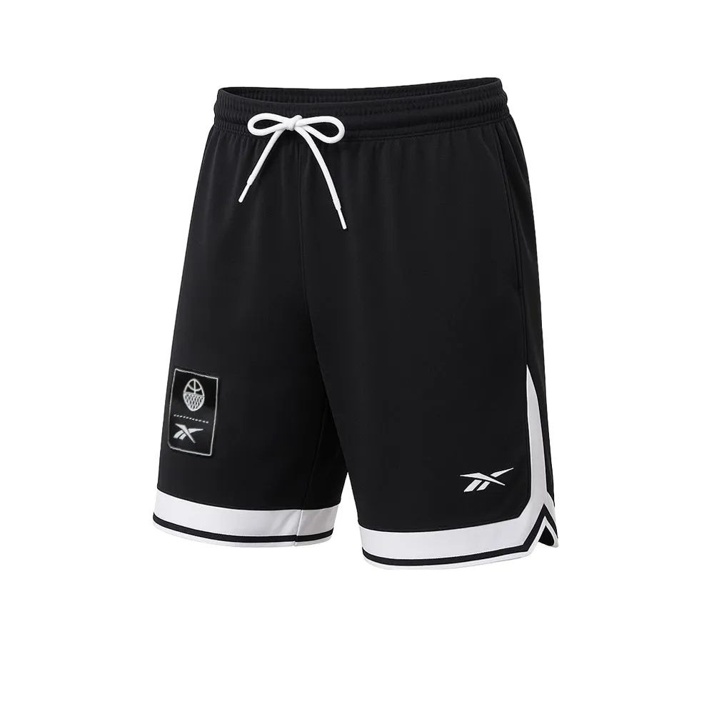 REEBOK ID Basketball Women Training Shorts Black - RE099AP244ENTH