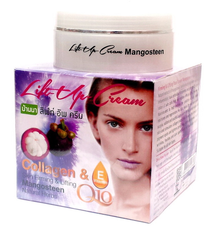 Крем для подтяжки кожи лица с коллагеном и мангостином Lift up Banna 80 мл