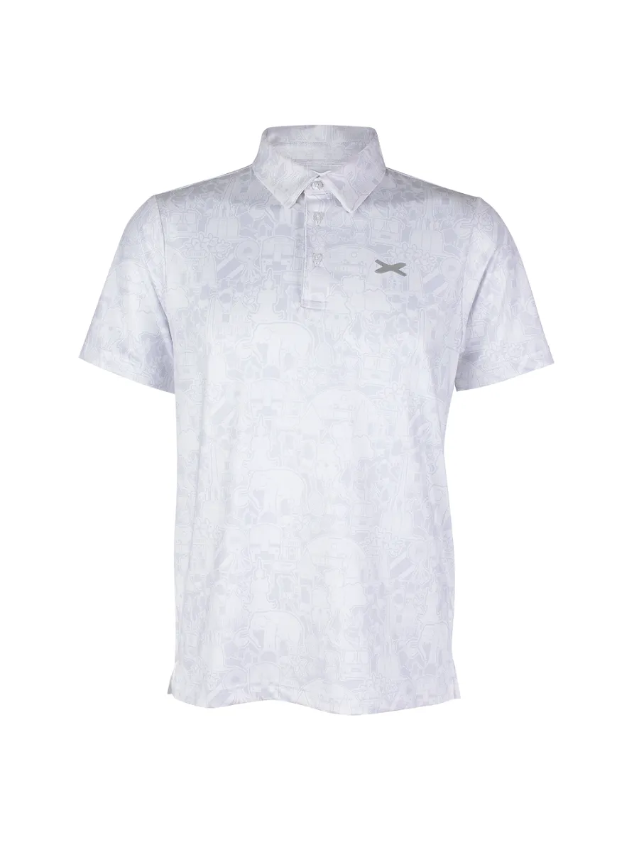 XOLO White MEN THAILAND ICONIC POLO (040087) Size - 3XL