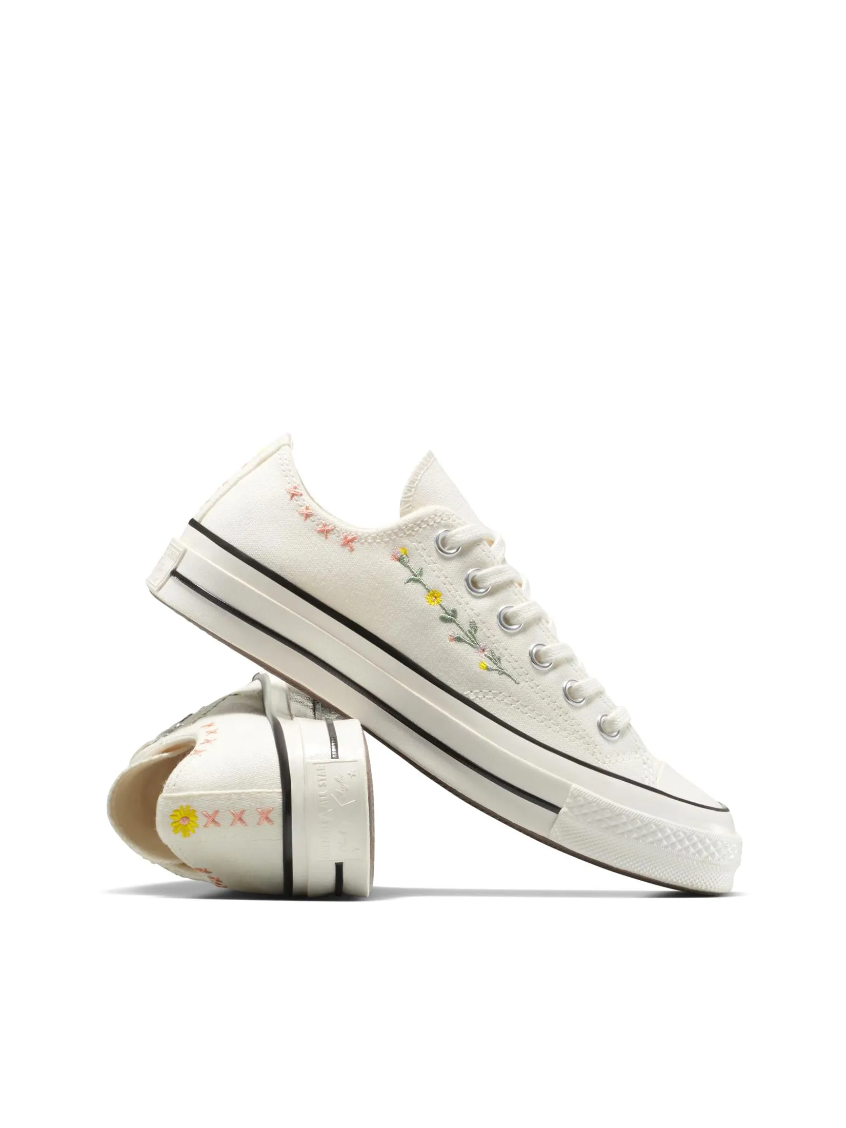 CONVERSE Women Sneakers Chuck 70 Joyful Florals OX Cream