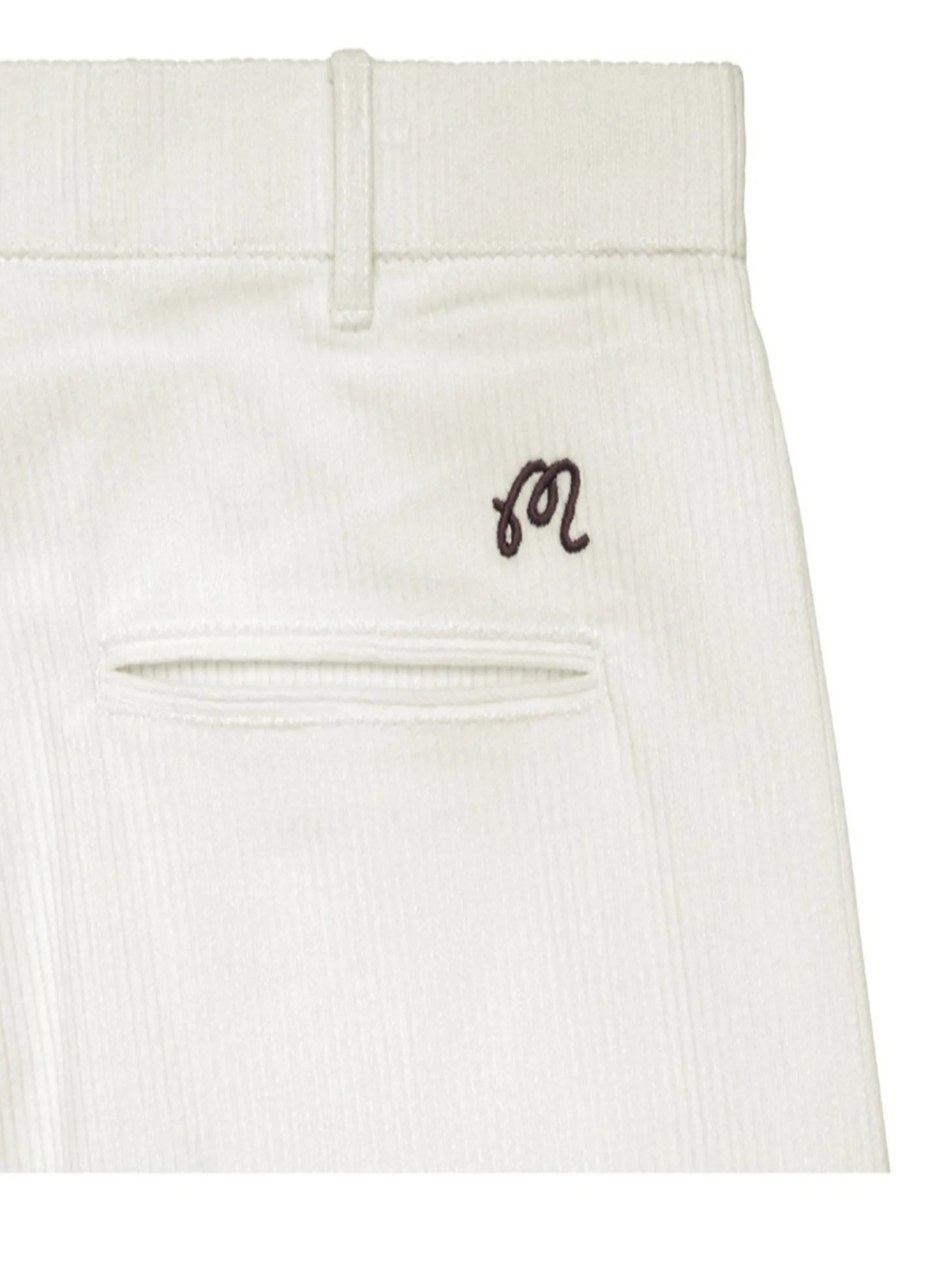 MALBON GOLF LINDEN CORDUROY PANT IN NATURAL