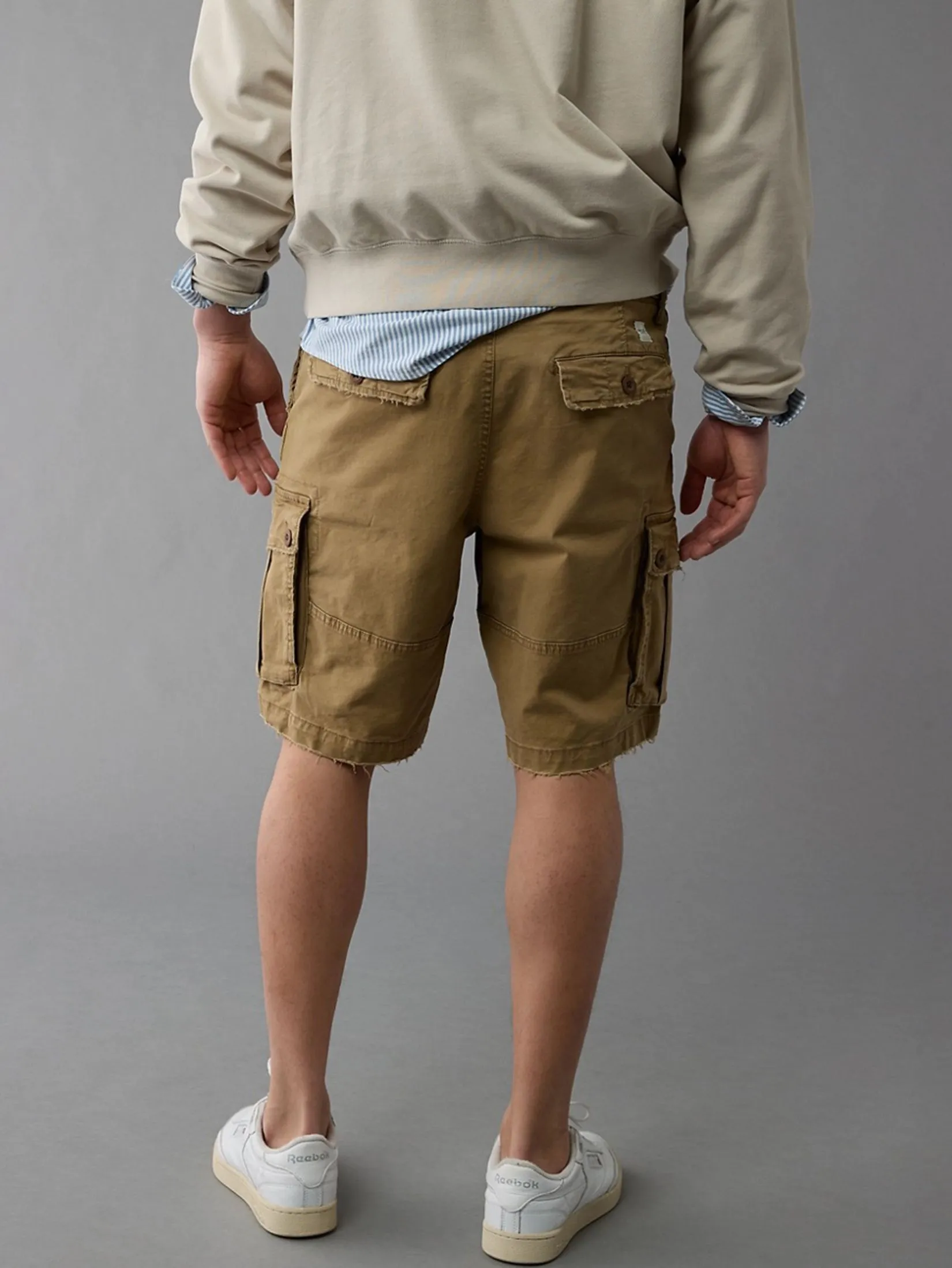 AMERICAN EAGLE MEN 7337 PD LIVED IN CARGO SHORT 238 TOASTED ALMOND