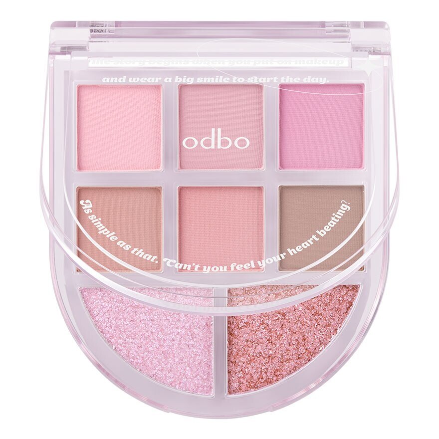 Odbo Romance Mood Eye Palette 6g 01