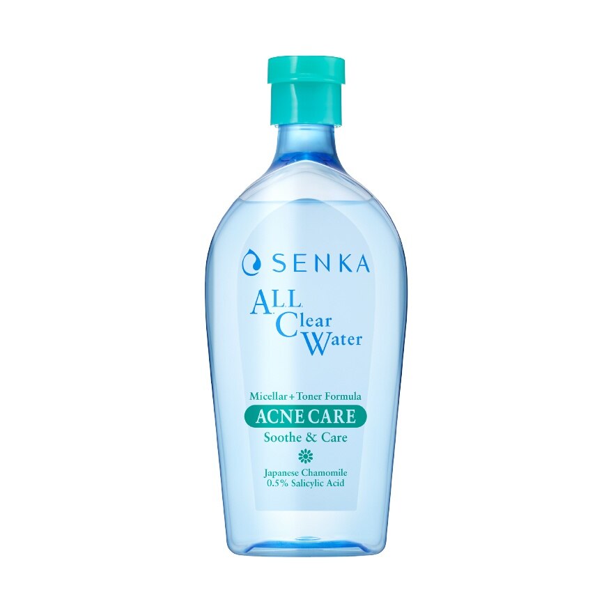 Senka All Clear Water Acne Care 400 Ml. - Green