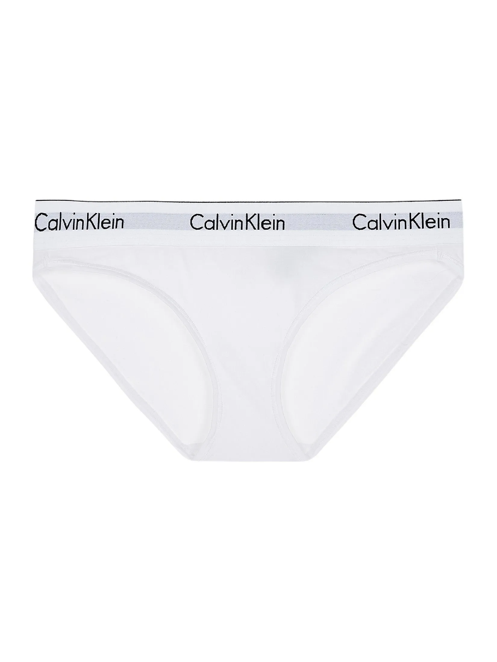 CALVIN KLEIN Women's Modern Cotton Bikini White