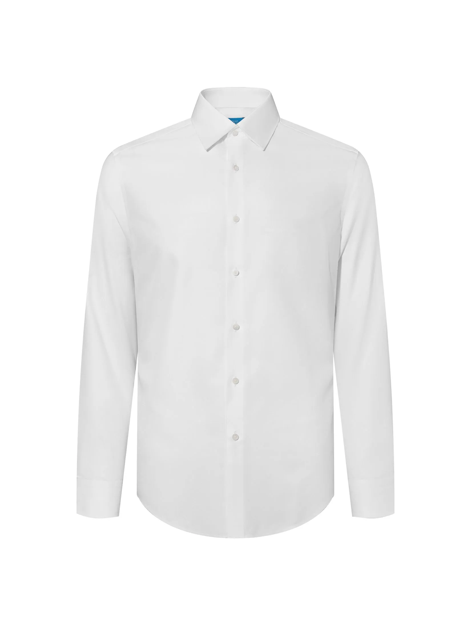 G2000 Men Clothing Non-Iron Cotton Stretch Shirt Smart Fit - 4612021200 - White