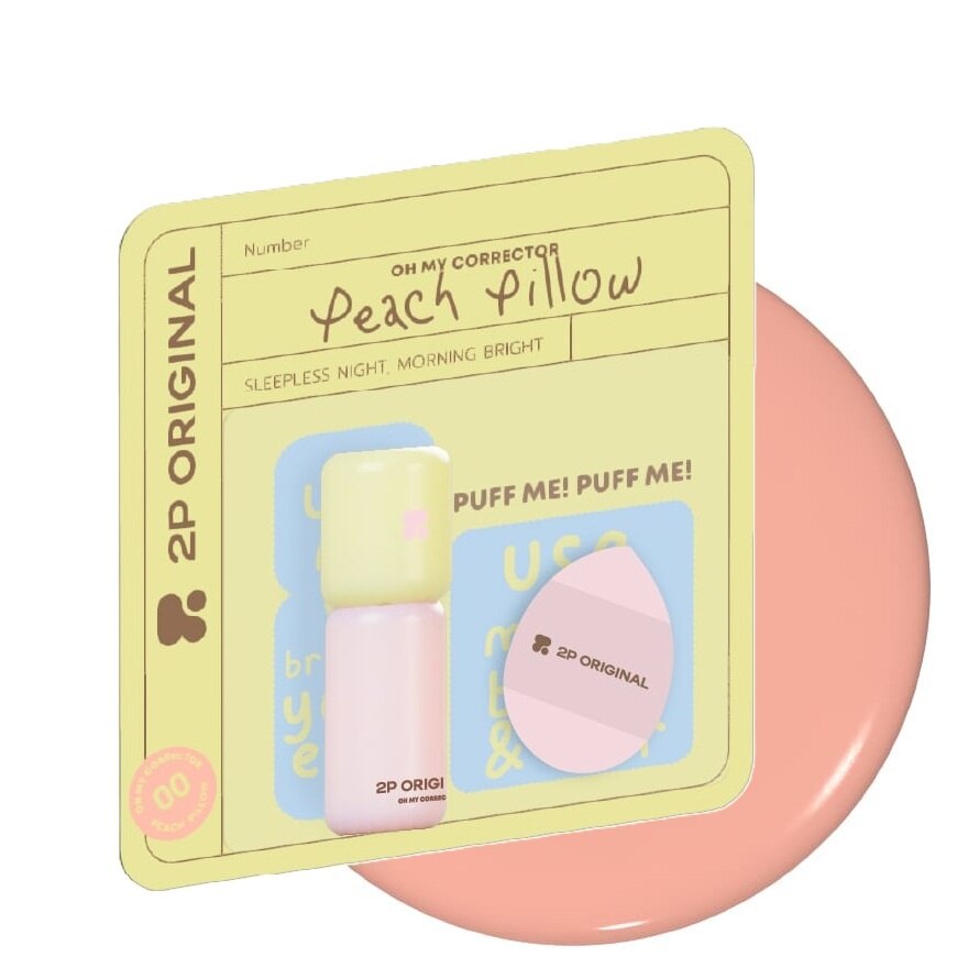 2P Original Oh My Corrector 5g. CR-00 Peach Pillow - CR-00 Peach Pillow