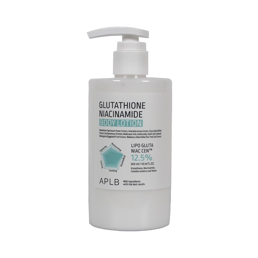 APLB Glutathione Niacinamide Body Lotion 300 Ml. - White
