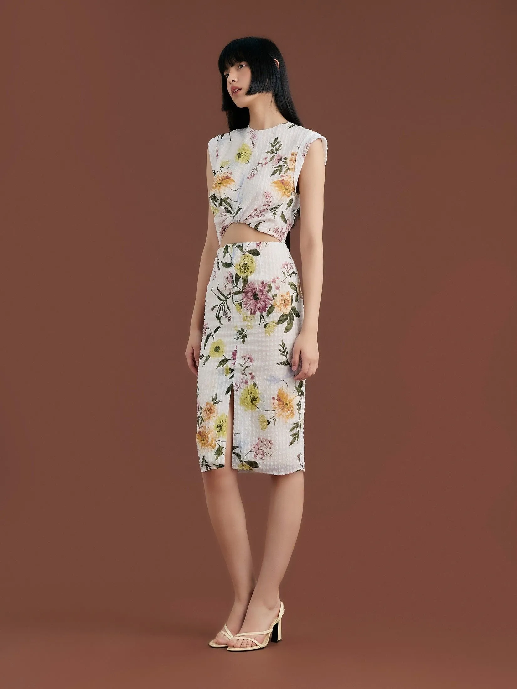 ASV (AW24) Daring Dahlias Women Dress Multicolor
