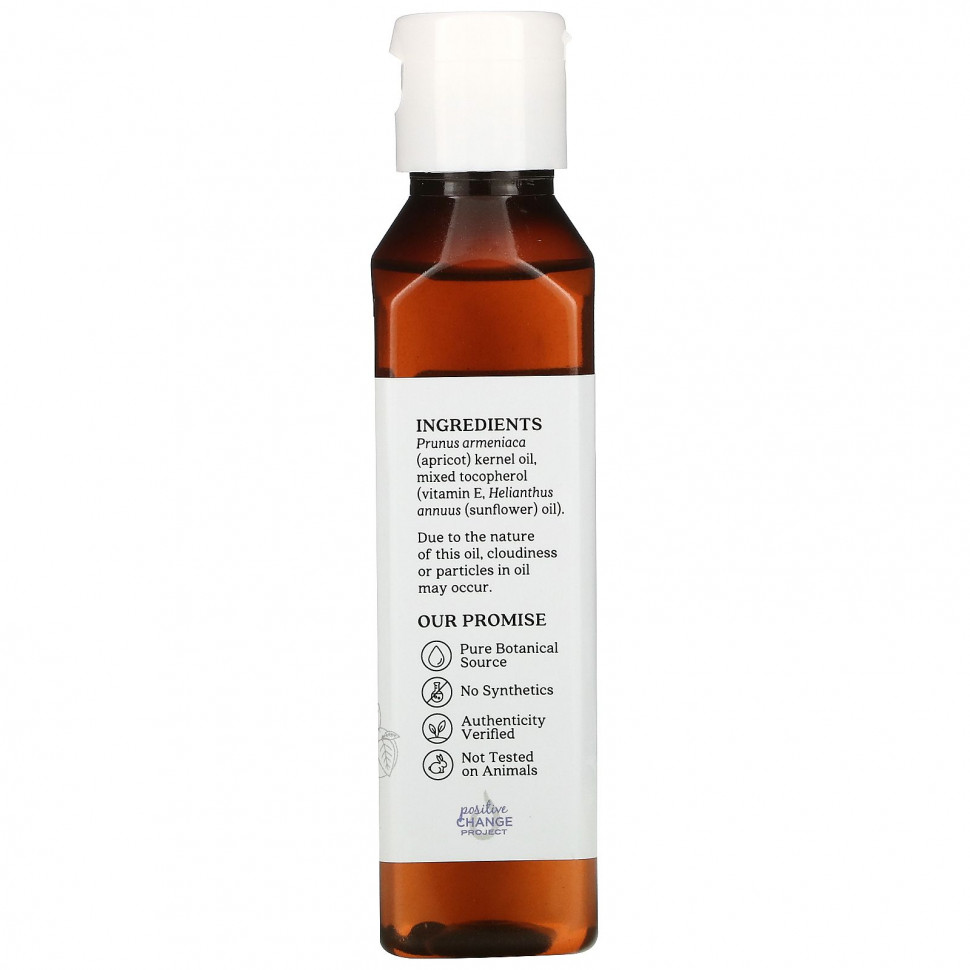 Aura Cacia, Skin Care Oil, Rejuvenating Apricot Kernel, 4 fl oz (118 ml)