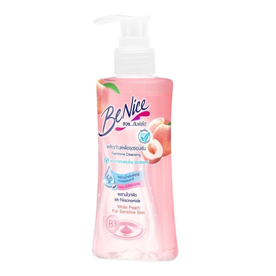 Benice Feminine Cleansing White Peach 150 Ml.