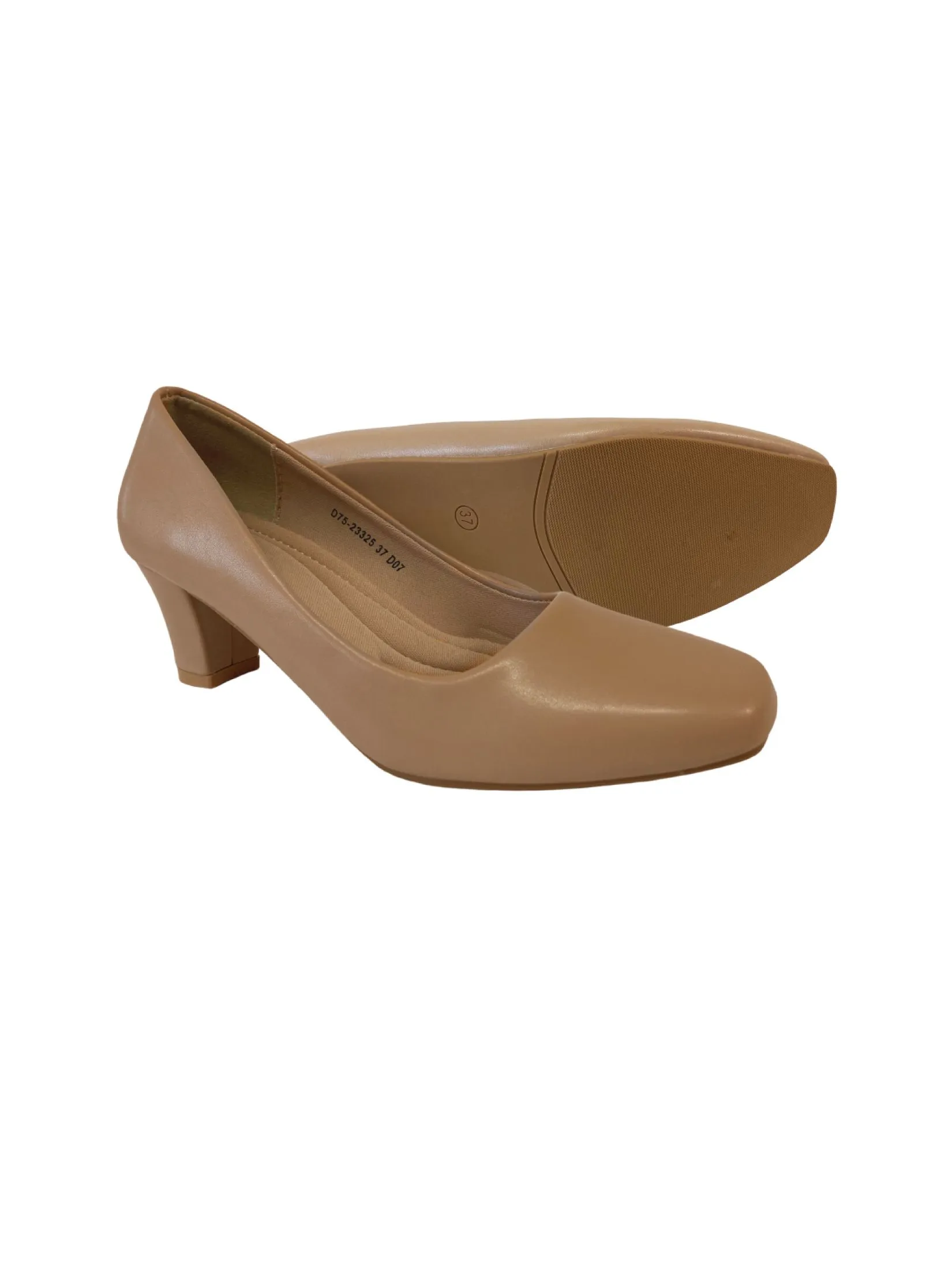 D'ARTE Beige High heel pump shoes, model D75-23334