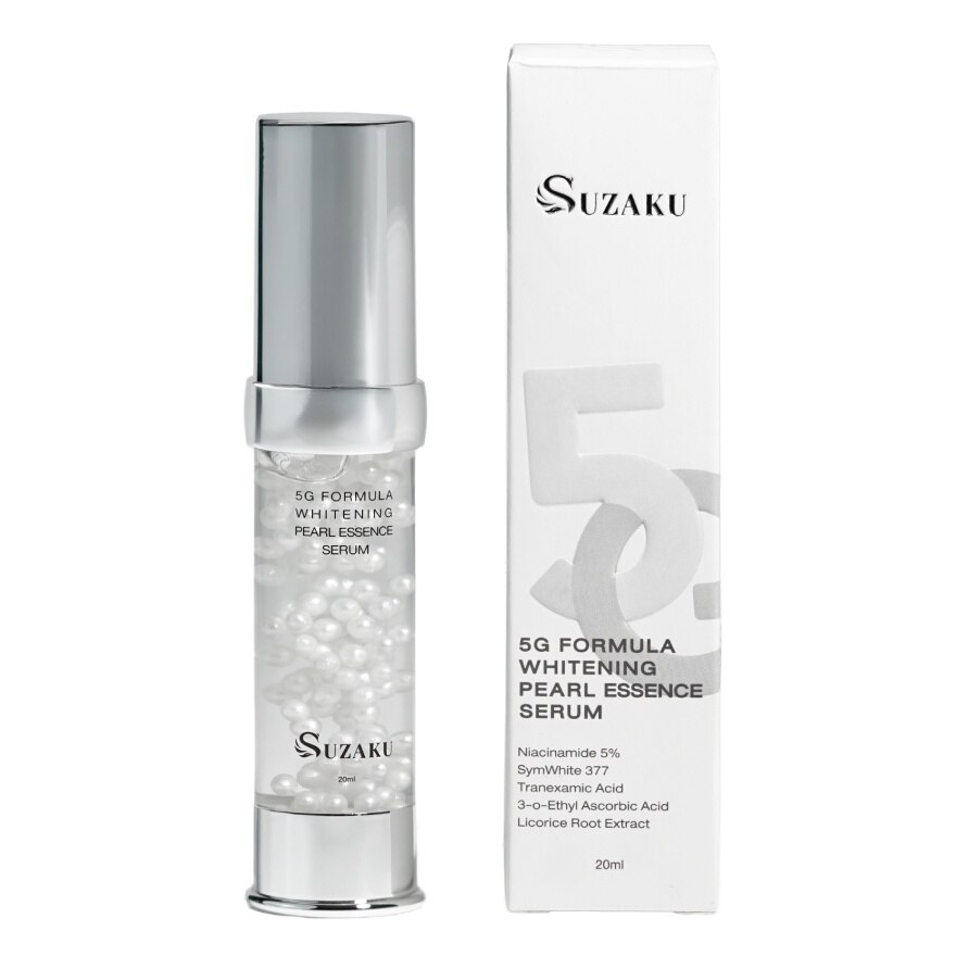 Suzaku 5G Formula Whitening Pearl Essence Serum 20 g.