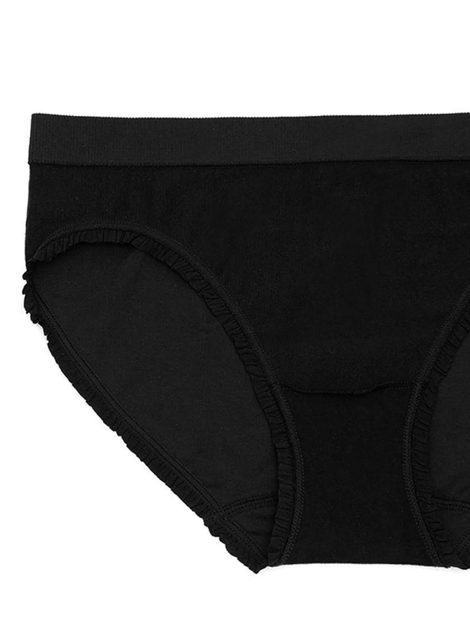 SABINA Bra Tops Crop top Woman Free seamless panty - Black