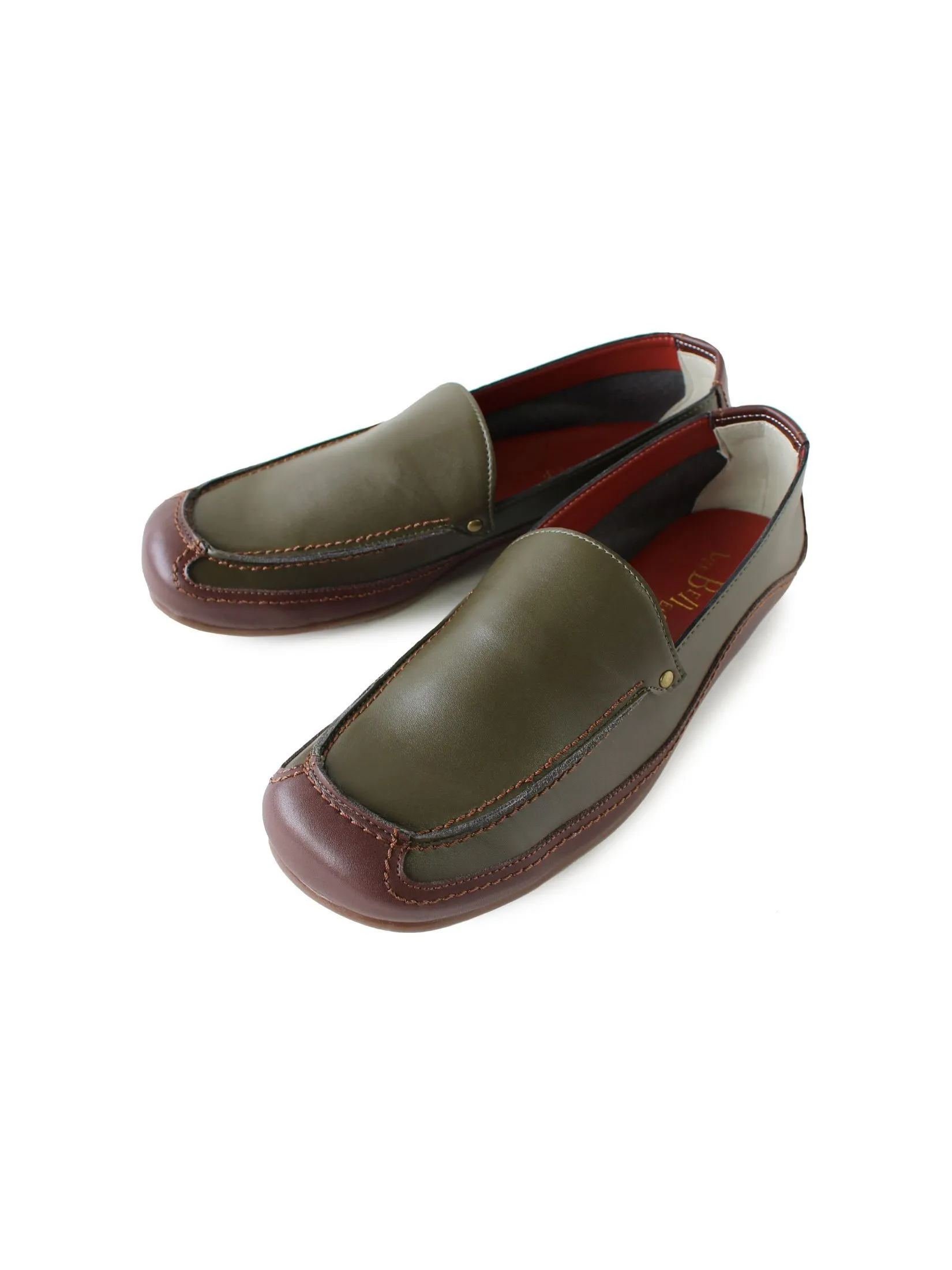 BELLE&SOFA Women Moccasins 'A0540' - Khaki