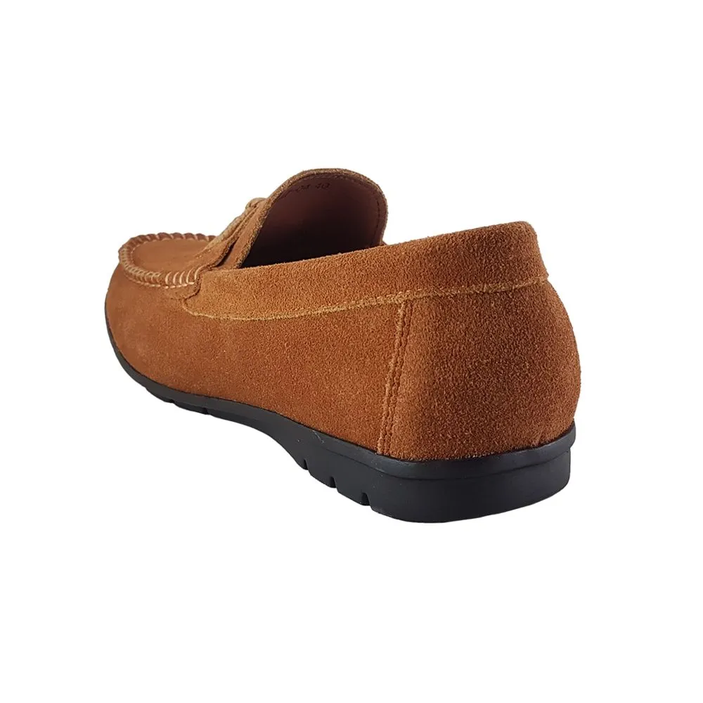 FREEWOOD SHOES Men Loafer knot-Tan