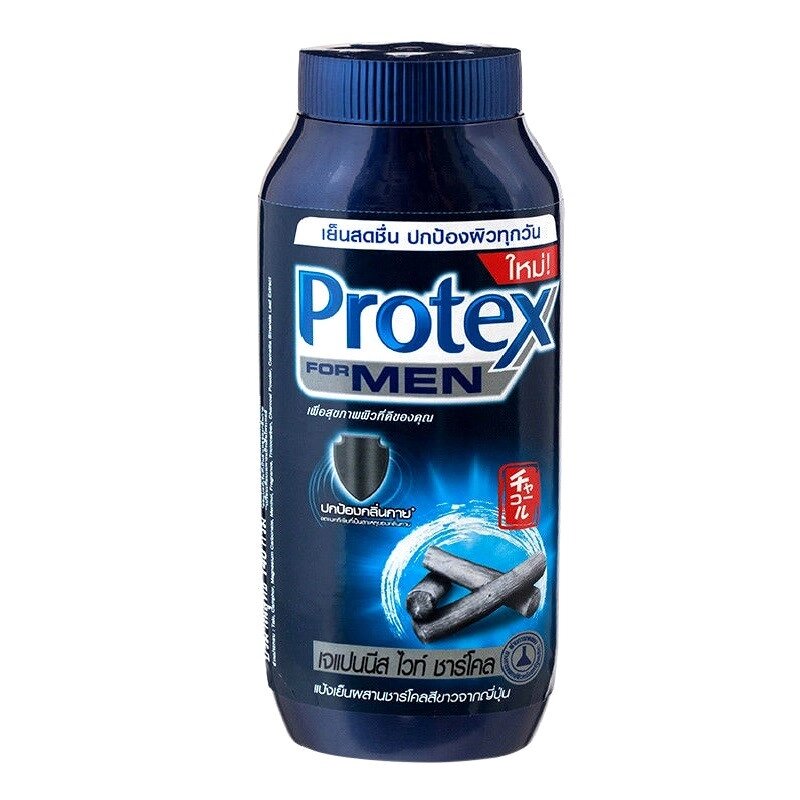 Охлаждающая пудра-тальк для мужчин с Японским Белым Углем Protex For Men Cooling Powder, 140 гр., Таиланд