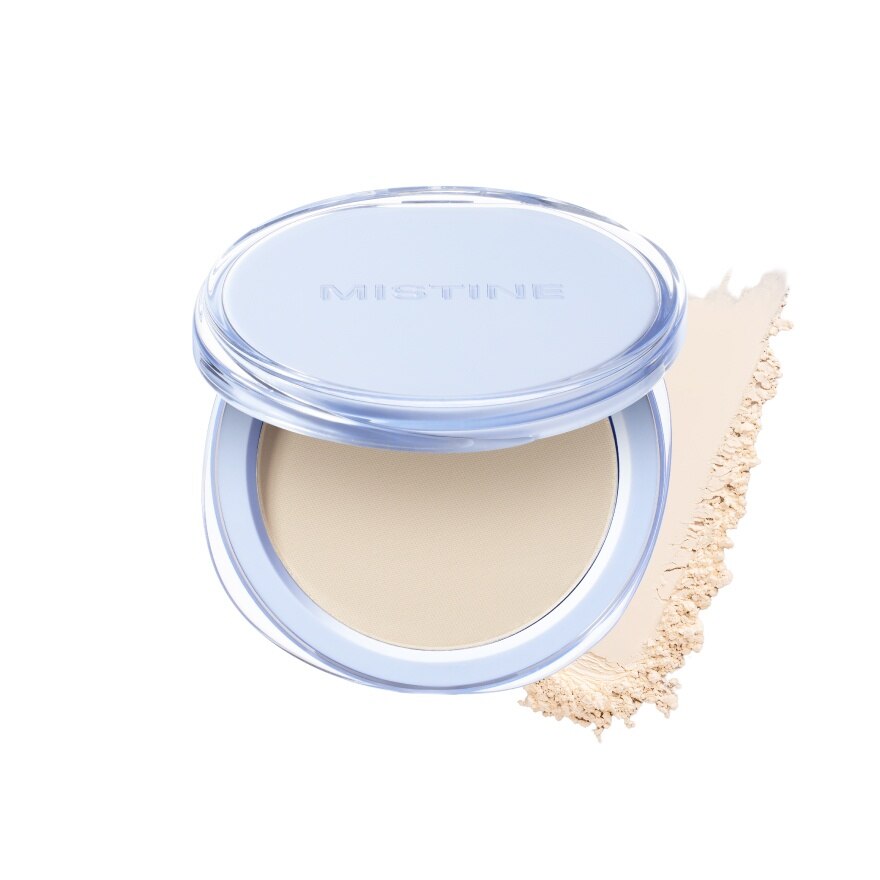 #Mistine Soft MatteSilky Powder LF100 - LF100 Light Pink