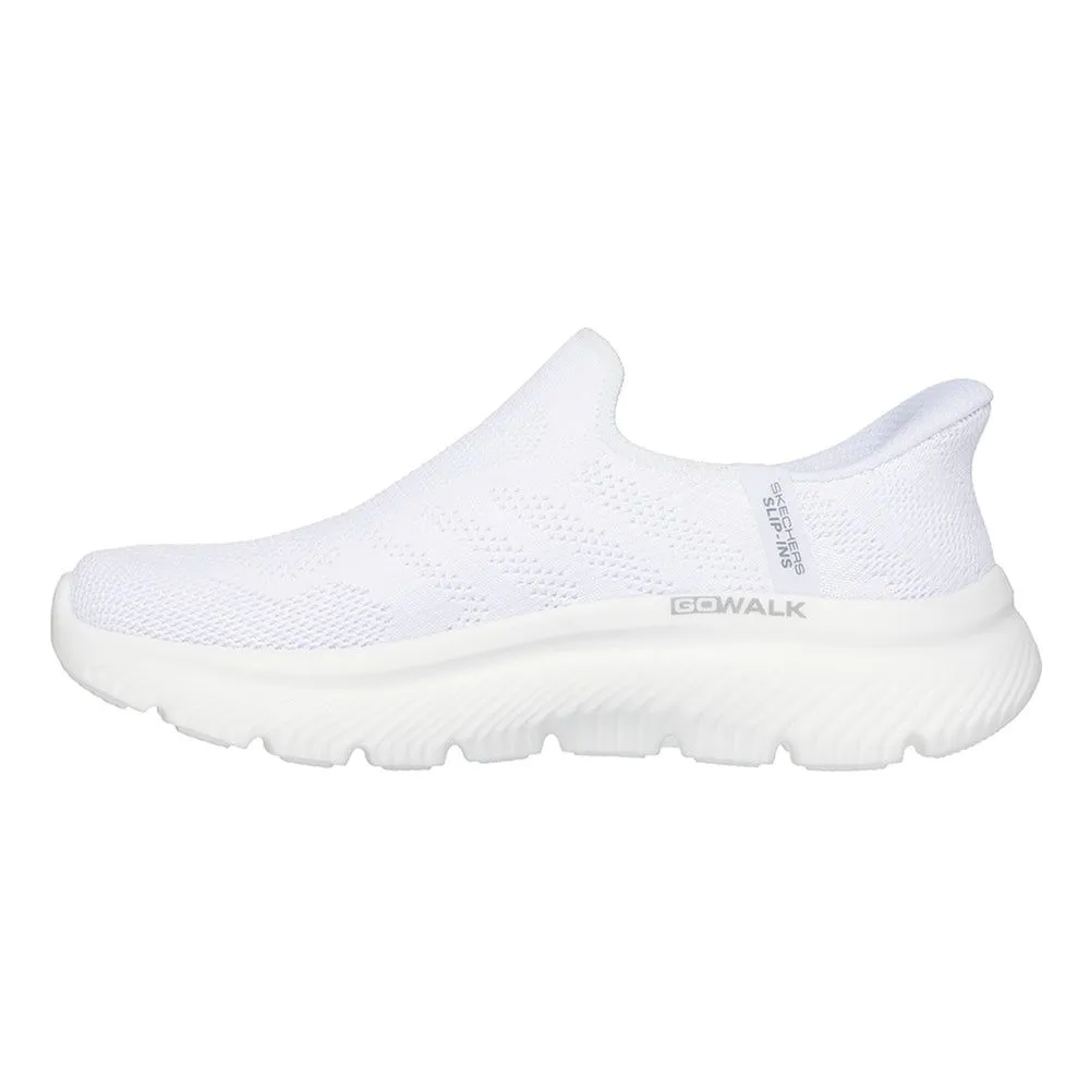 SKECHERS Slip-ins®: GO WALK® Max Cushioning® Hyper Burst® - Cleo Women Training Shoes White - SK108SH600EMTH
