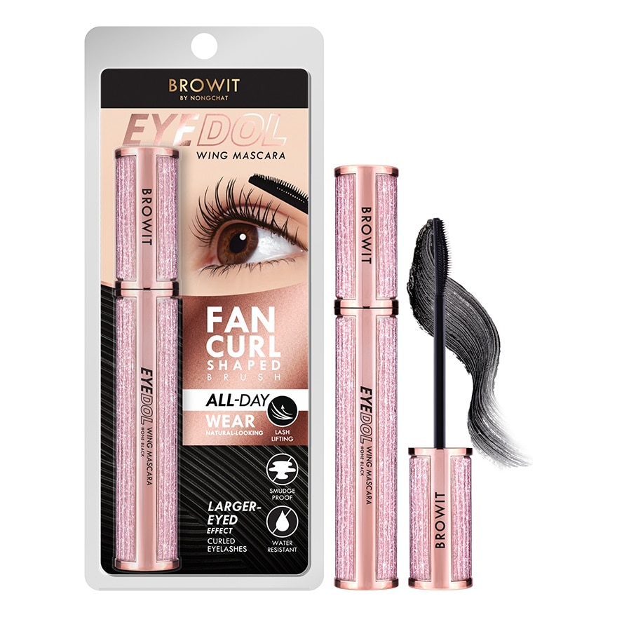 Browit Eyedol Wing Mascara 8g. One Black - One Black