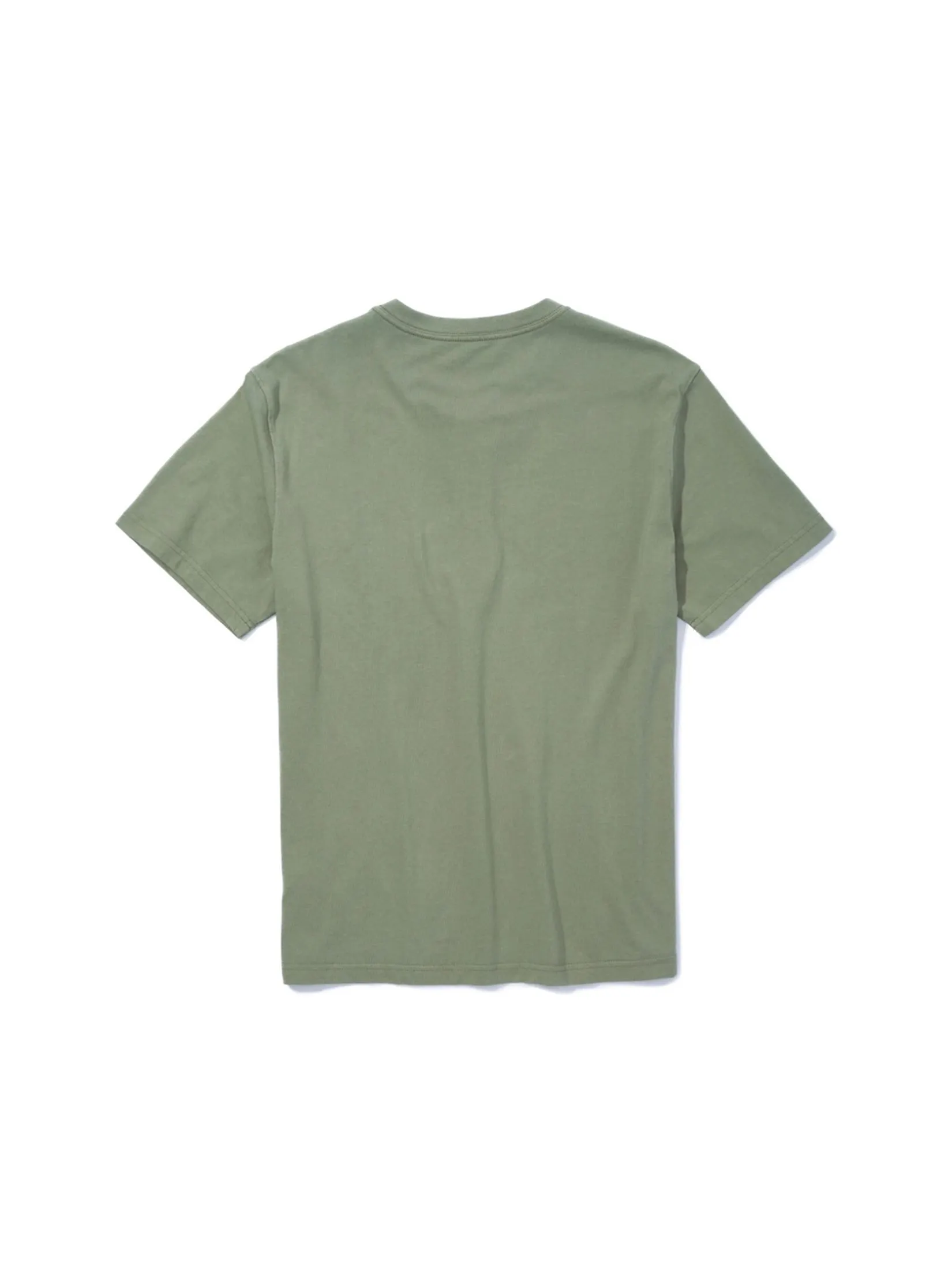 AMERICAN EAGLE MEN SS INTL CORE HENLEY - RGD 341 FADED OLIVE