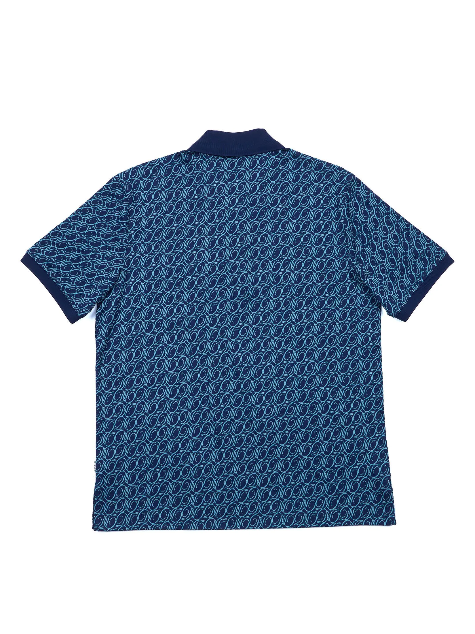 DAKS Men  Short Sleeve Polo Regular Fit Navy