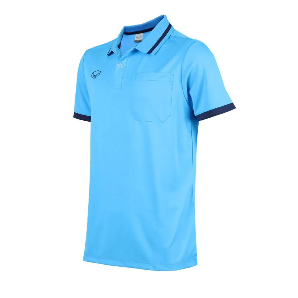 GRAND SPORT Light blue Men's polo shirt (012585)