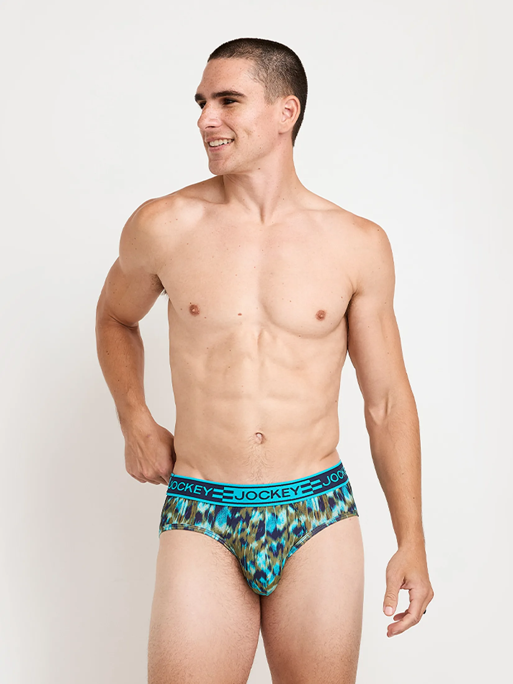 JOCKEY UNDERWEAR Men s SPORT MICROFIBER ACTIVE BRIEFS ROYAL BLUE