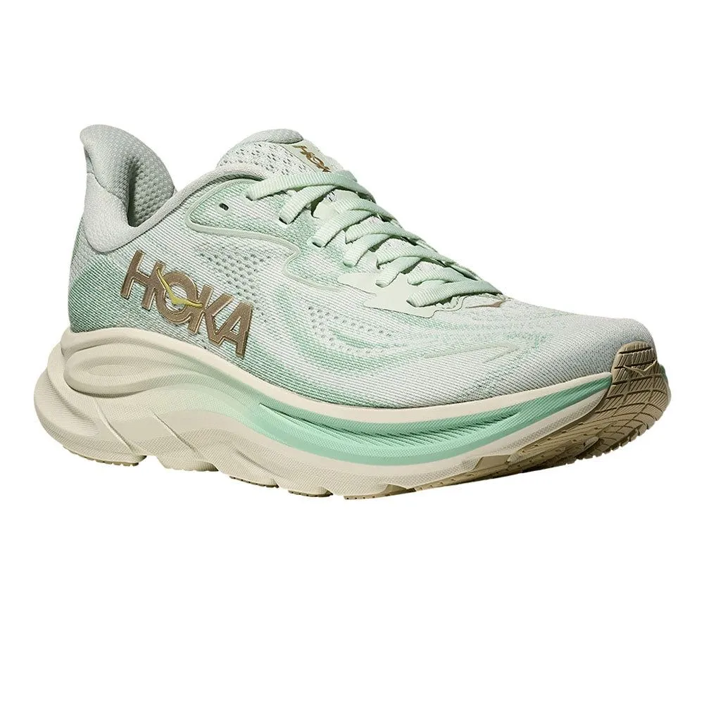 HOKA Women Running Shoes Clifton 10 Wide Green - HO229SH165ELTH