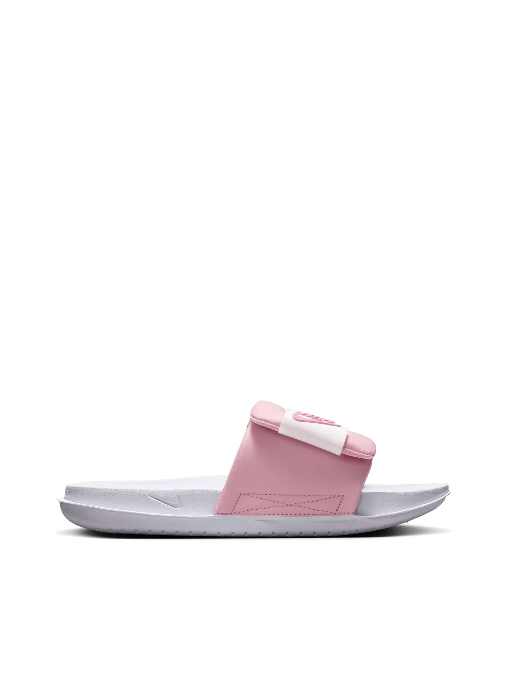 NIKE Women Slide Offcourt Adjust White/Elemental Pink