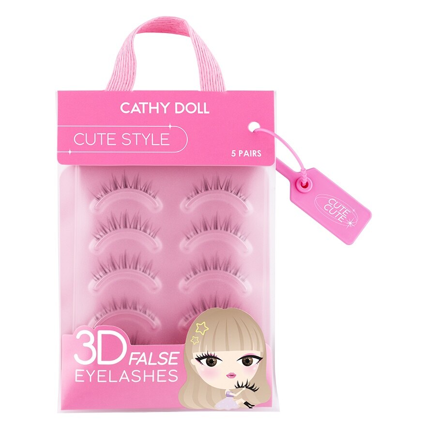 Cathy Doll False Eyelashes 5Pairs Cute