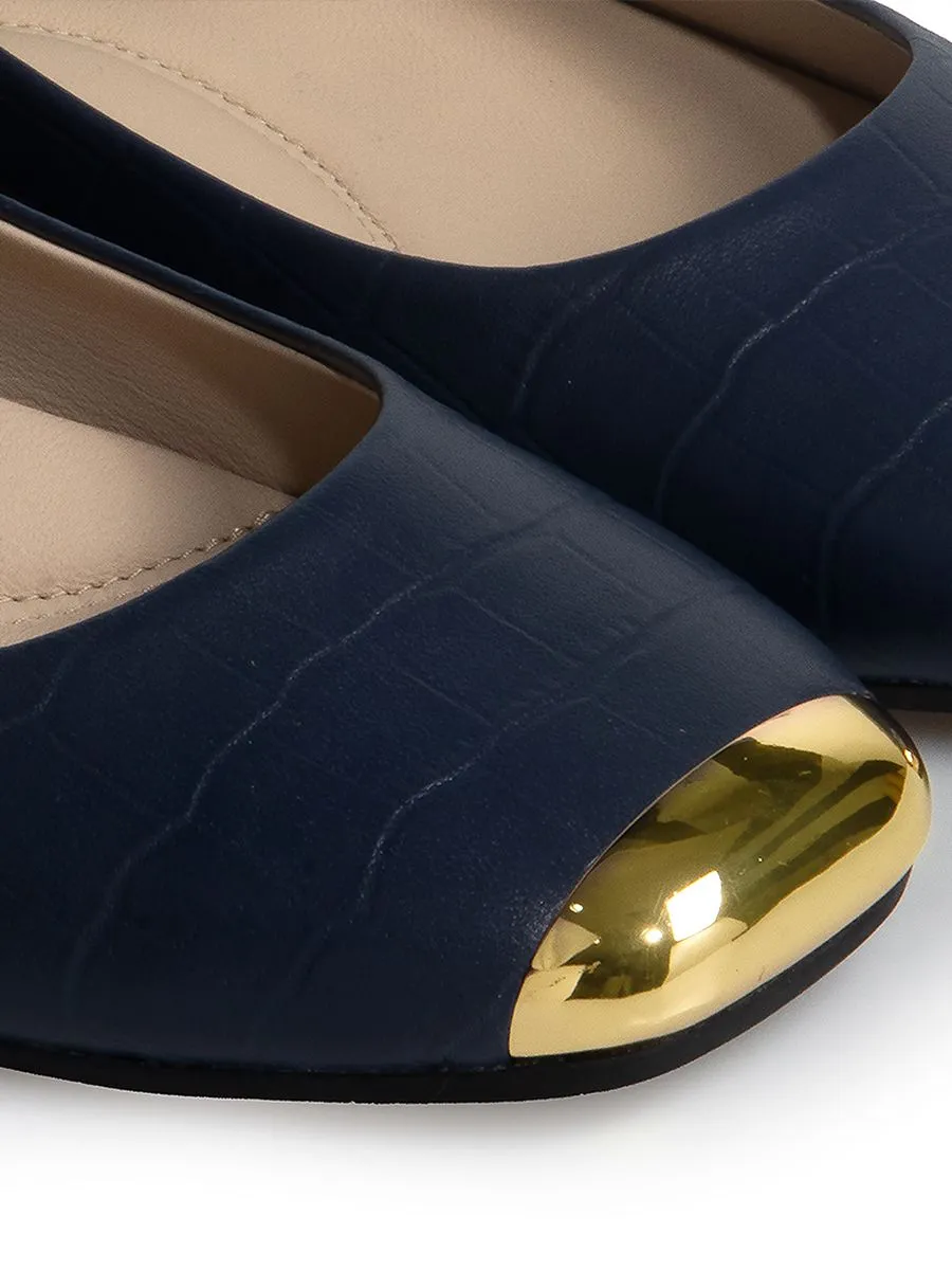 KENNETH COLE WOMEN FLATS ASTAIRE FLATS  X ANNE THONGPRASOM / INDIGO CROC