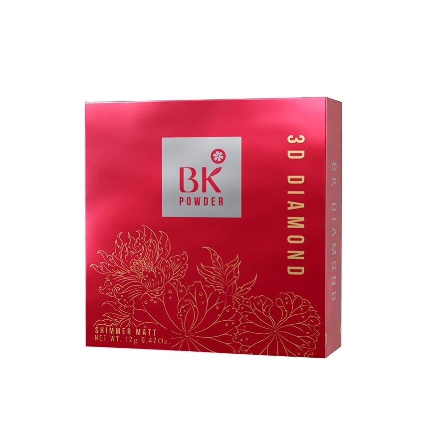 BK Acne Shimmer Matt 3D Diamond Powder 12g. No.2
